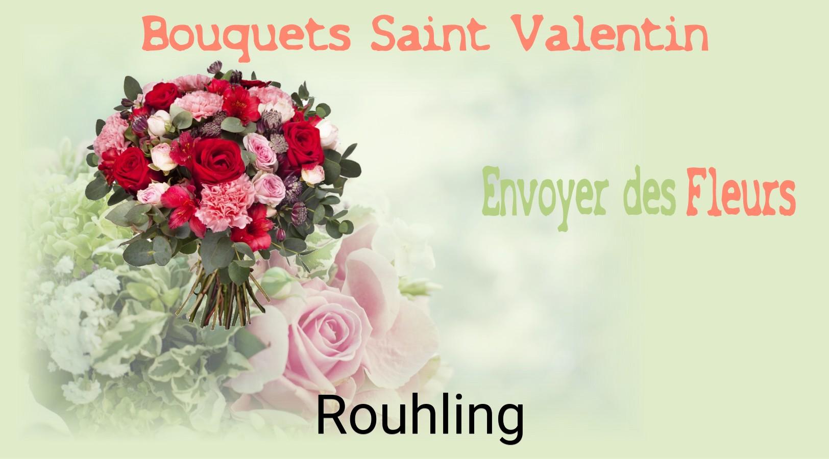 Roses de Saint-Valentin livrées à Rouhling